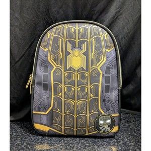 Spider-Man: No Way Home Mini Backpack, Funko Pop Legacy, Black & Gold Stealth